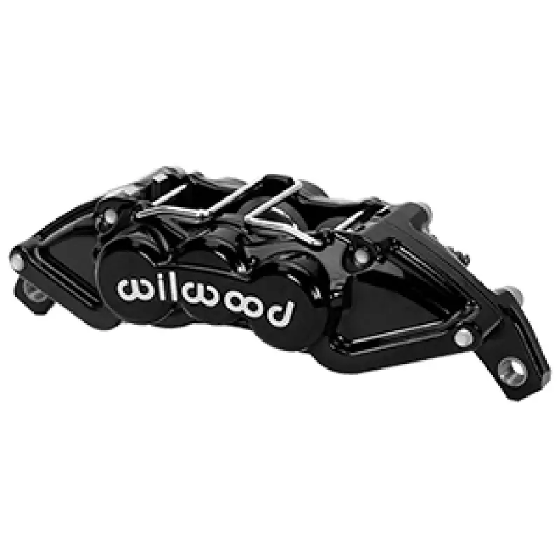 Wilwood Universal Utv6 Brake Caliper – 1.125-Inch Piston, Designed For 0.25-Inch Thick Rotors, Matte Black 1