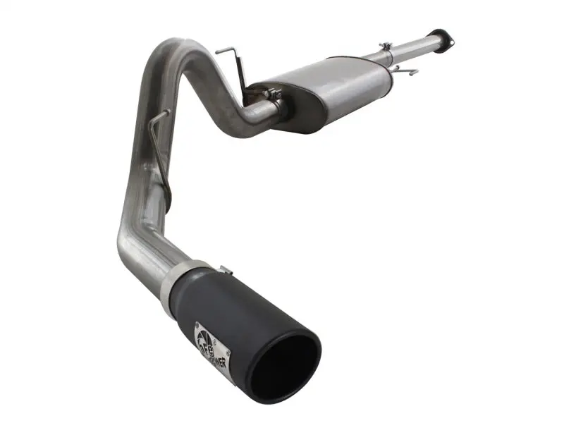 Afe Machforce Xp Stainless Steel Cat-Back Exhaust For 2011–2012 Ford F-150 V6 3.5L – Wrinkle Black Finish 1