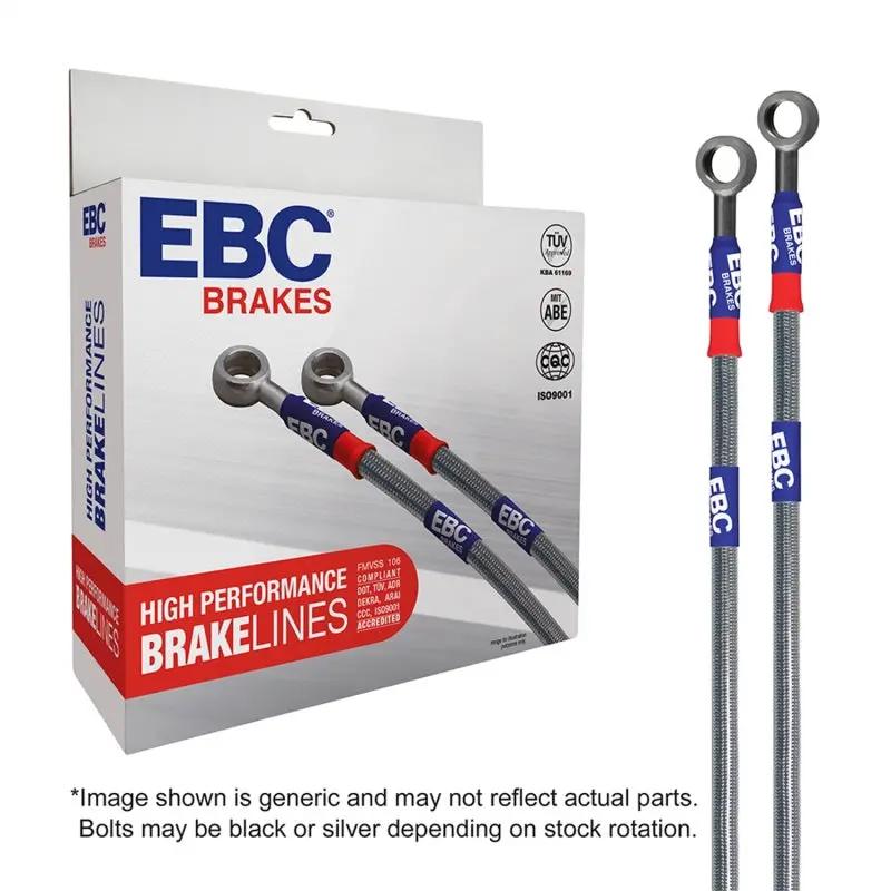 Ebc Stainless Steel Brake Line Kit For 1994–1999 Dodge Ram 1500 2Wd With 3.9L Engine & 4-Wheel Abs 1